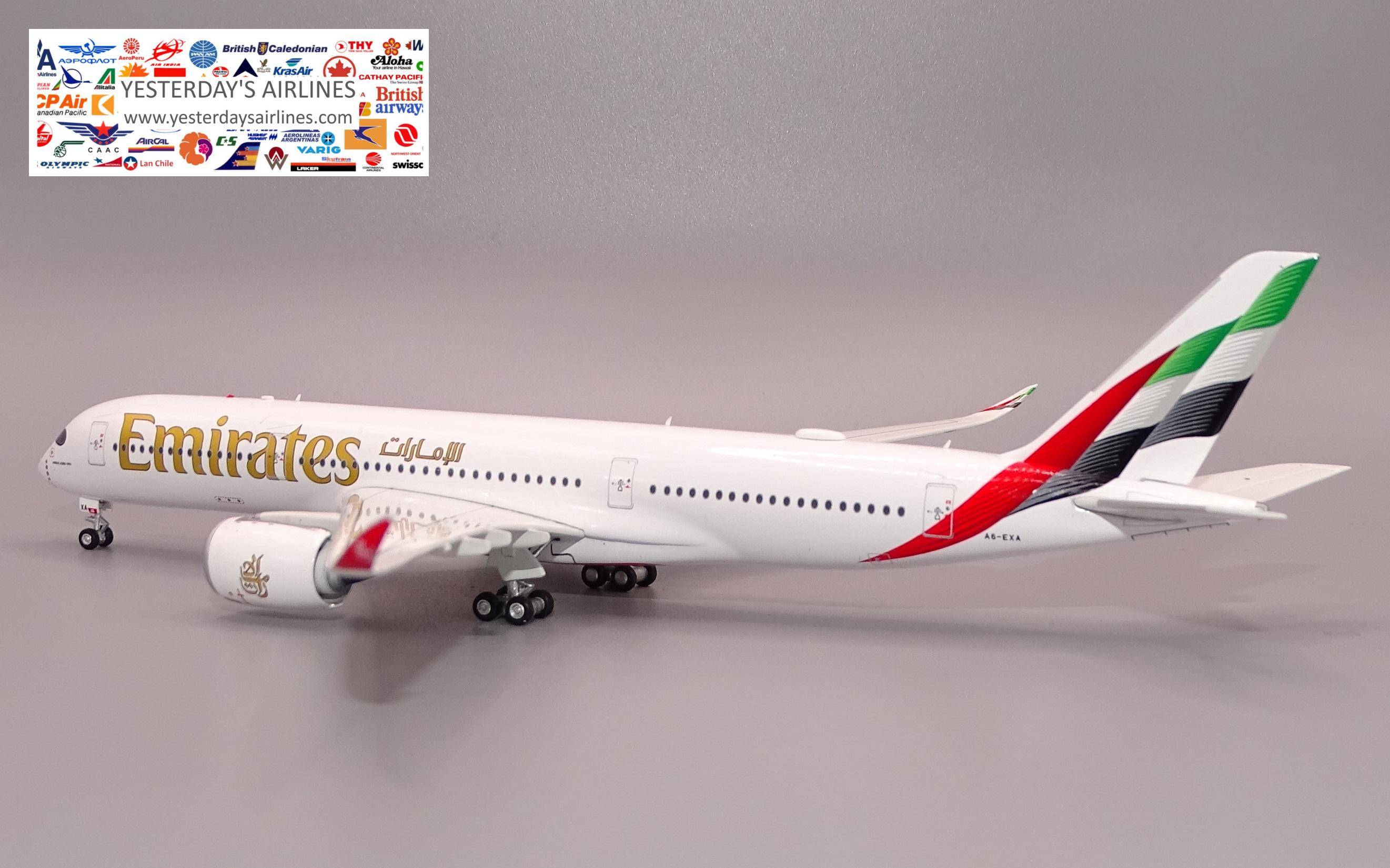 Aviation400 1:400 Emirates Airbus A350-900 XB0003 | MADb