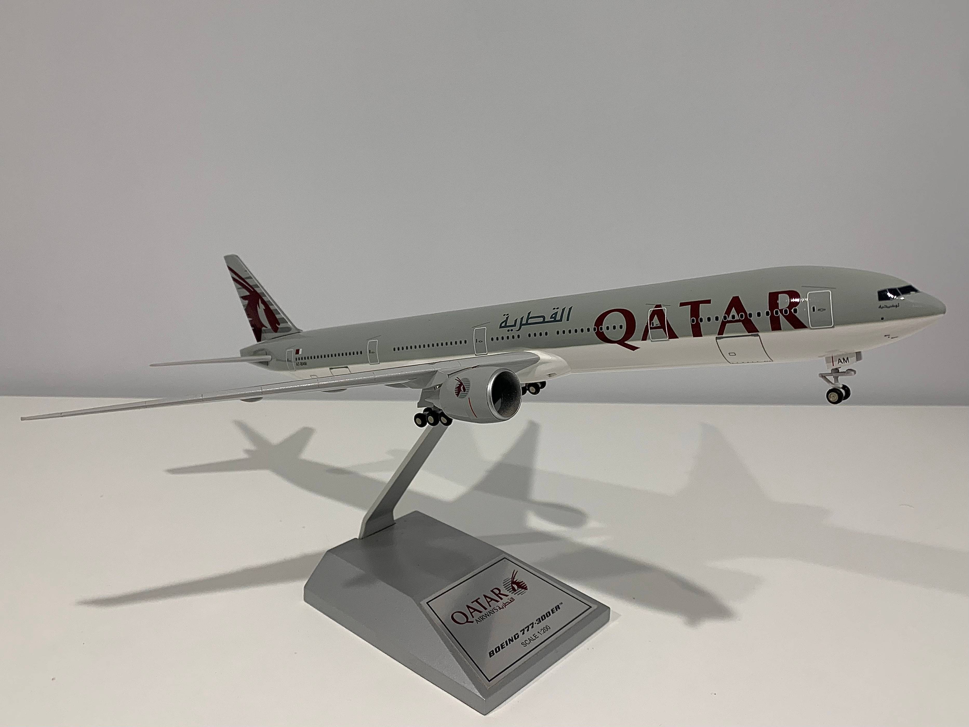 1/200　Qatar Airways Boeing 777-300ER 559d6b21?resize-max-512