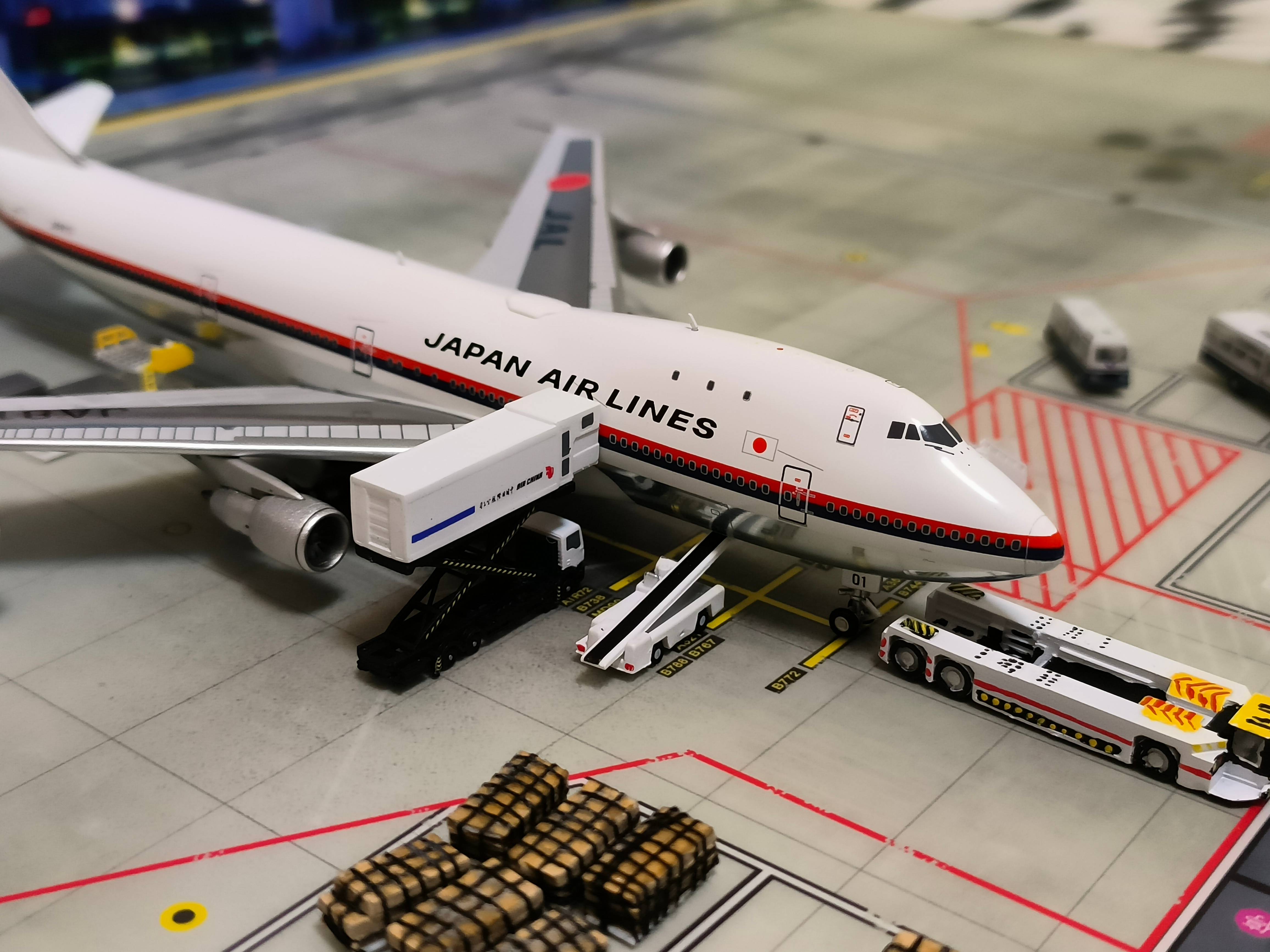 限定HK Boeing747-100 Japan Air Lines 1/400 HX Models 1:400 Japan Air Lines Boeing 747-100 B551801P | MADb