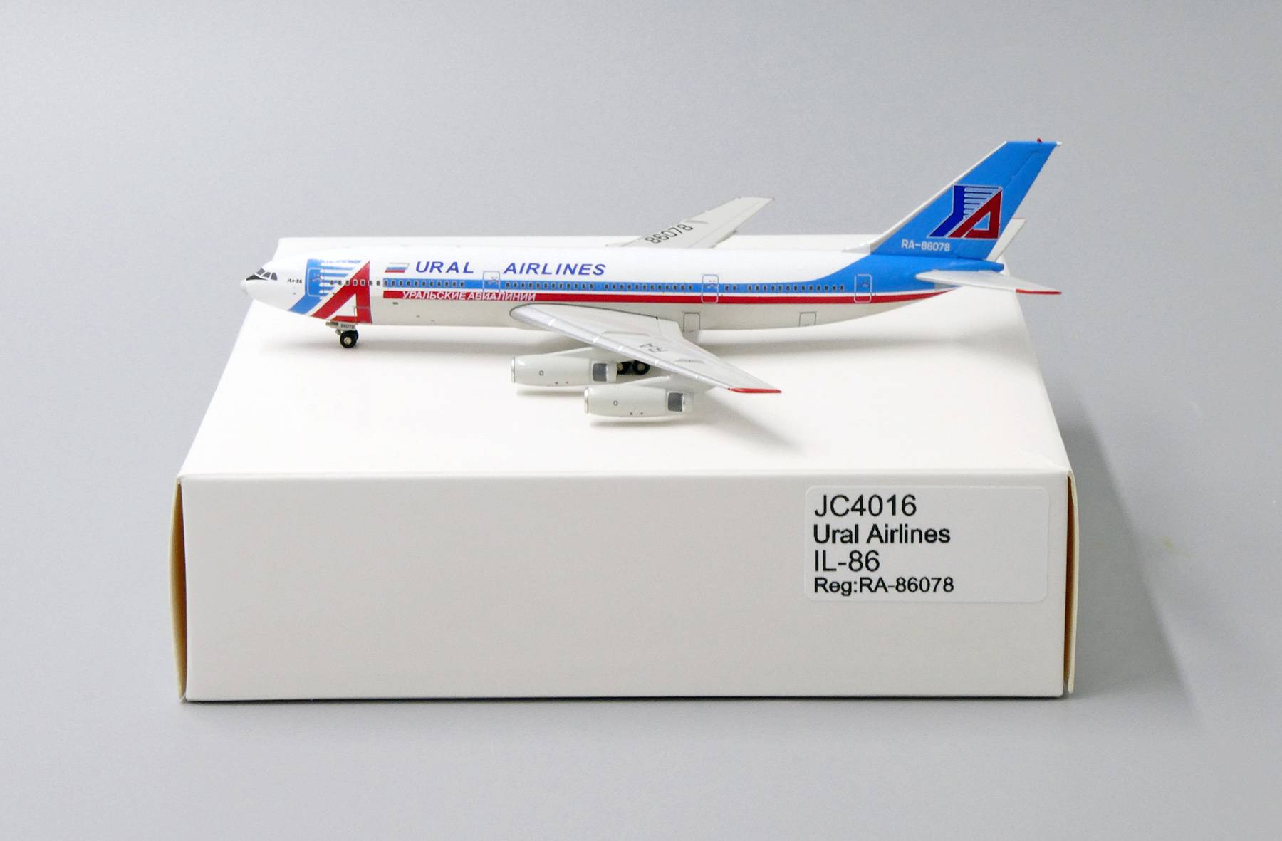 航空機・ヘリコプター JC WINGS 1/400 Ural Airlines IL-86 JC Wings 1:400 Ural Airlines RA-86078 Ilyushin IL-86
